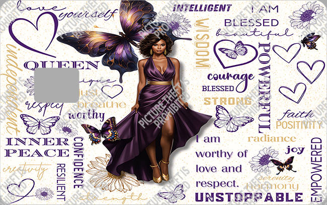 Bank  Card Sticker-BC-3789